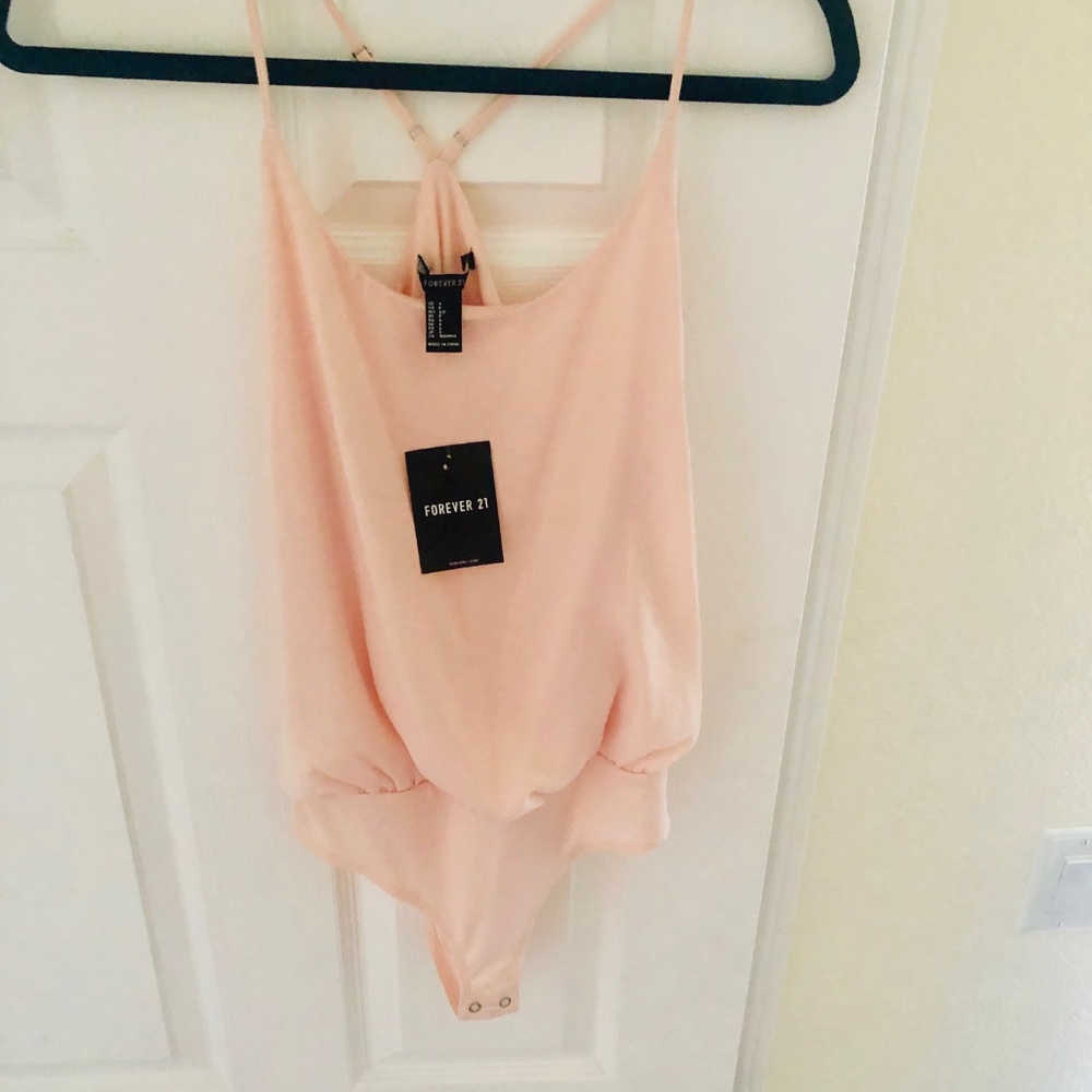 Beautiful Blush Peach Bodysuit